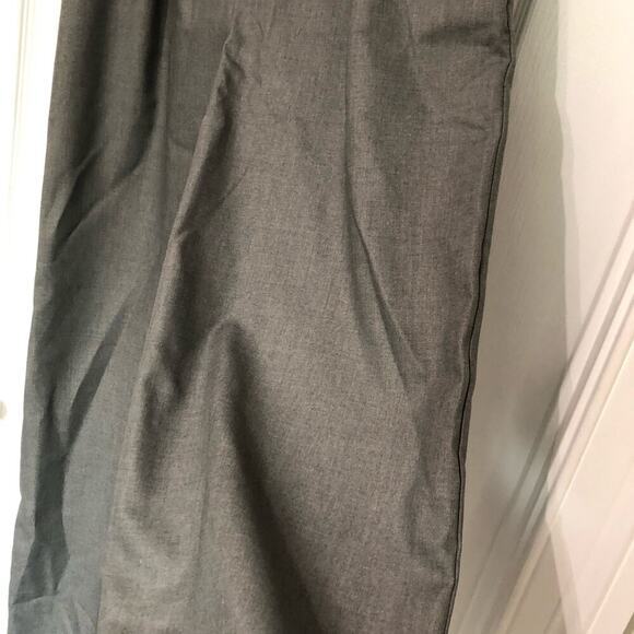 Commense Women's Oversized High Waisted Pleated Front Trousers Pants Gray Small - Picture 4 of 13